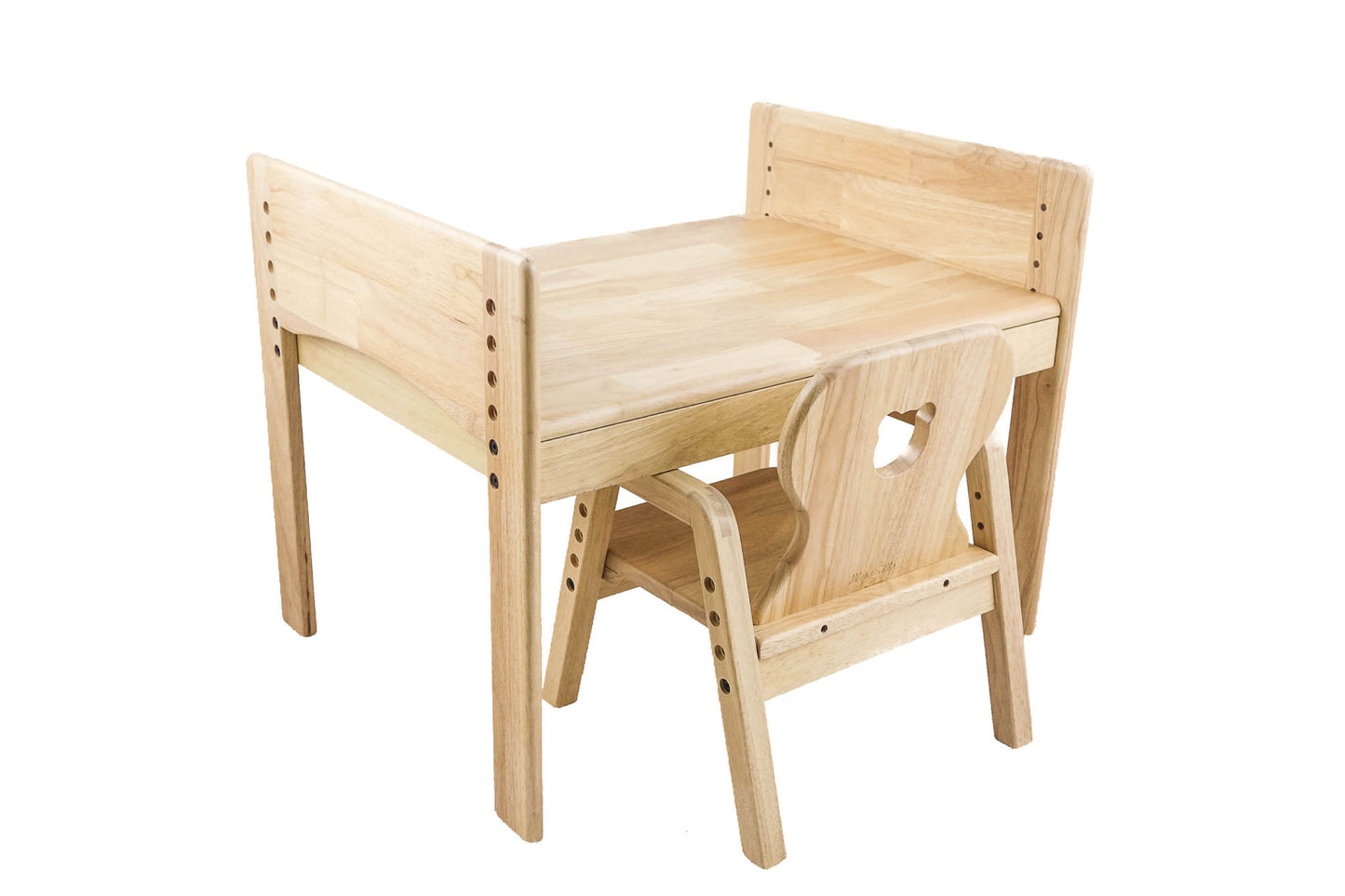 Primary Adjustable Wooden Table and Chair Set