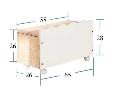 Toy Storage with Bench